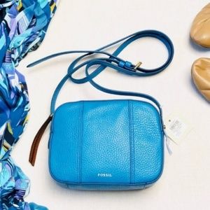 NWT Fossil Gemma Camera Bag Crossbody Purse